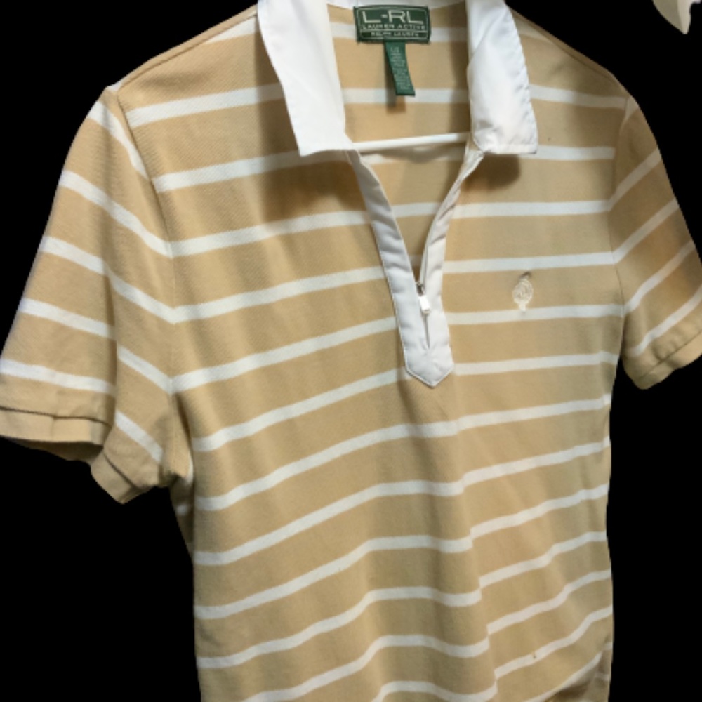 Ralph Lauren stripped polo shirt